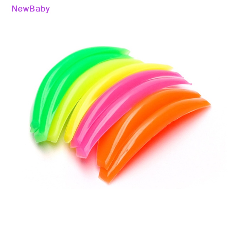 Newbaby 4pasang Reusable Eyelash Lift Perming Silicone Curler Curling Pads Batang Perisai ID