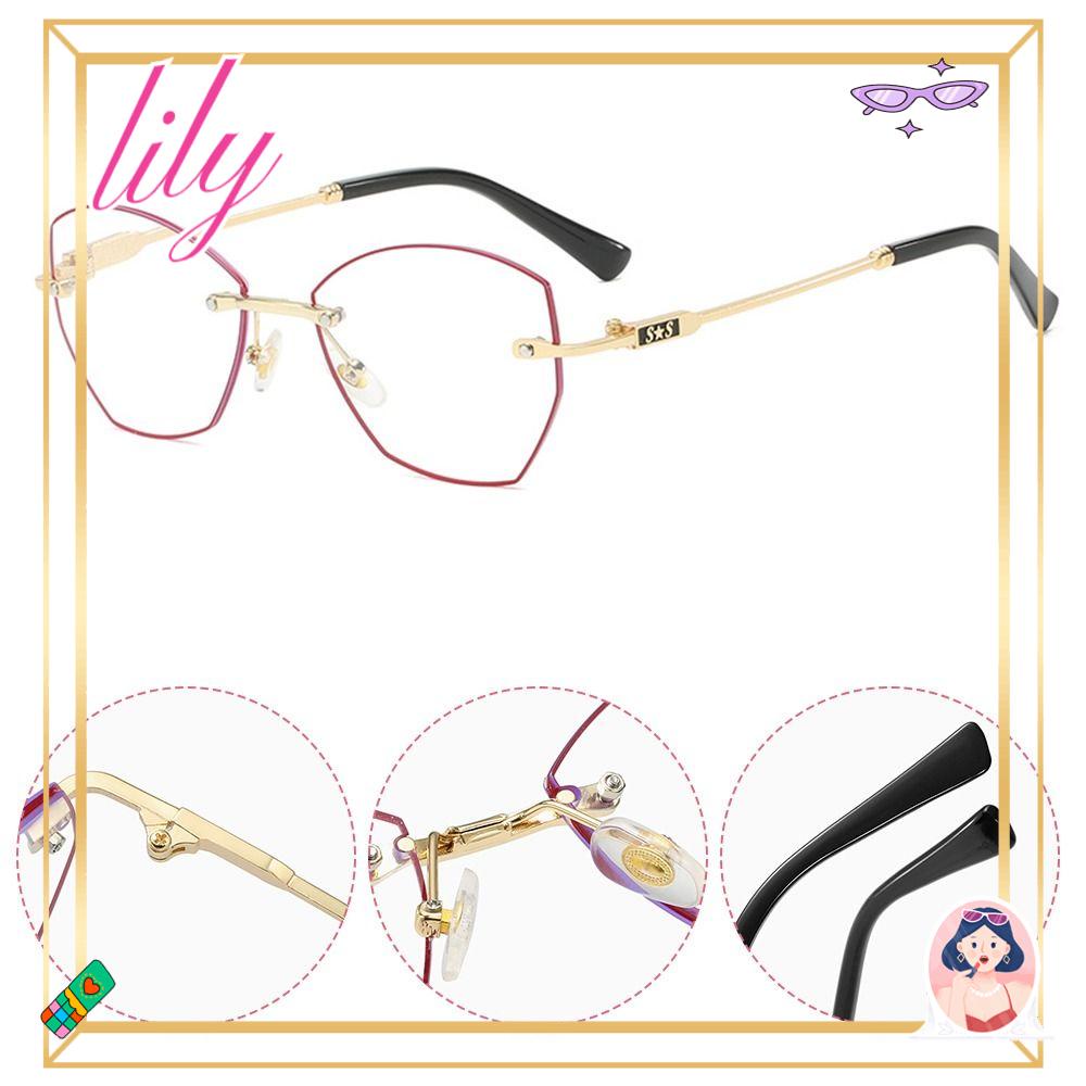 Lily+1.00~+ 4.0 Diopter Kacamata Baca Kacamata Komputer Fashion+1.00~+ 4.0 Diopter Vision Care