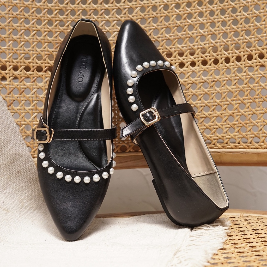 Vimemo Marry Jane Flatshoes - Lizzy