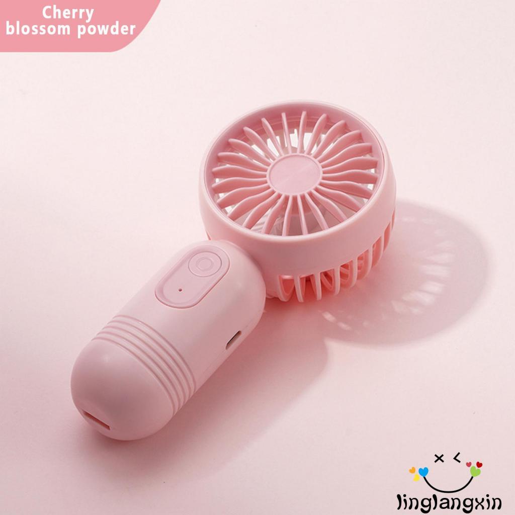 Llx-kipas Angin Genggam Mini Portable Rechargeable Musim Panas Luar Ruangan Siswa Kelas Desktop Silent Dengan 3kecepatan