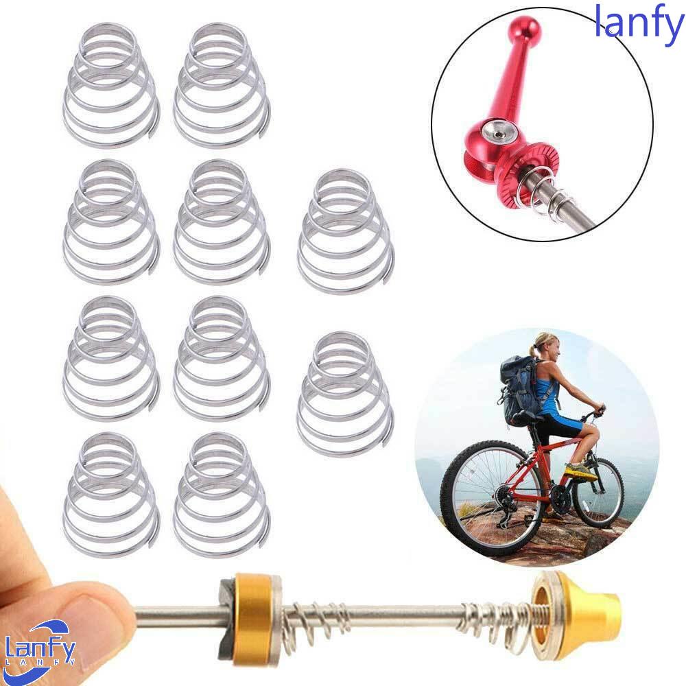 Lanfy Lever Shaft Spring Flexible 10Pcs Hub Sepeda 304stainless Steel MTB Sepeda Jalan Bersepeda Hub