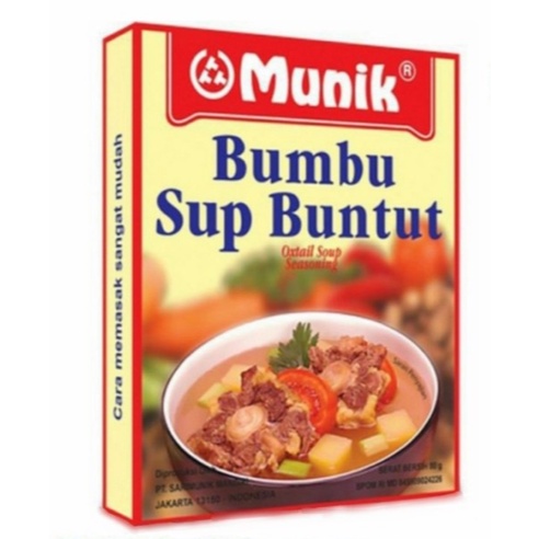 

MUNIK Bumbu SUP BUNTUT 80g | Oxtail Soup Seasoning - SKU 18