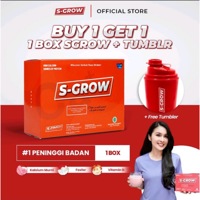 

SGROW Susu Kalsium Peninggi Badan Terbaik (PAKET SILVER ISI 10) Jaminan Asli [DISKON]