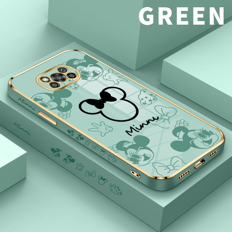 Case Casing Hp For Poco X3 Pro NFC GT M3 M4 Pro 4G For Redmi Note 10 Pro 5G China Softcase Mickey Mi