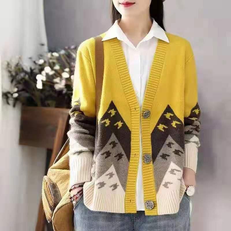 IMPORT WOMAN KNIT OVERSIZED CARDIGAN •NO-RA• WINTER AUTUMN KARDIGAN RAJUT WANITA KOREAN STYLE