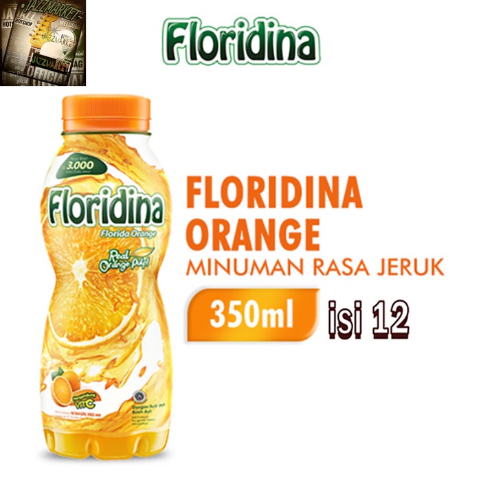 

FLORIDINA Orange Minuman Siap Minum Botol 12 X 350ML (1 karton)