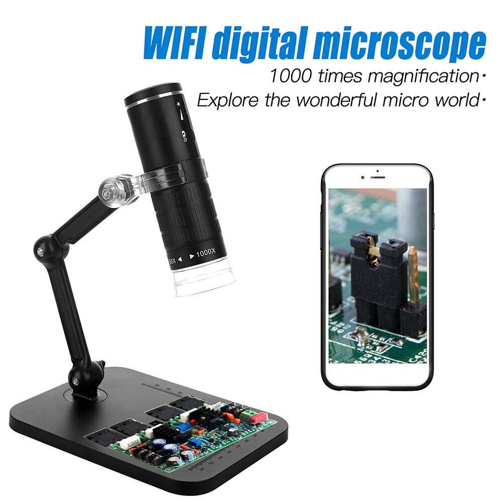 MOGE Mikroskop Digital WiFi Microscope HD 1000x Magnification - F210 ( Mughnii )