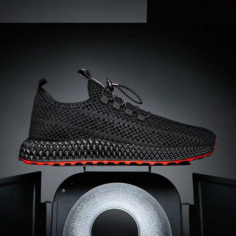 Sepatu Pria Flyknite Casual Bahan Ringan Dan Adem