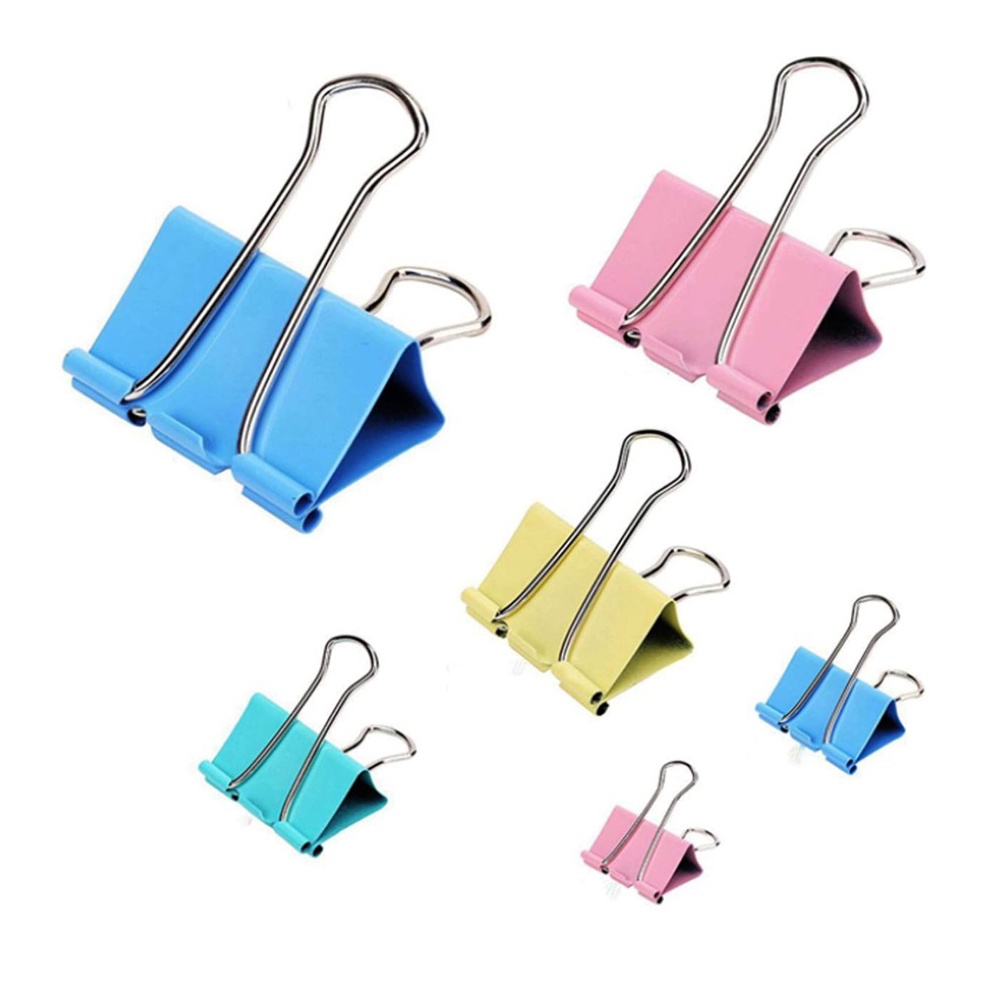 

20pcs Binder Clip Warna Warni