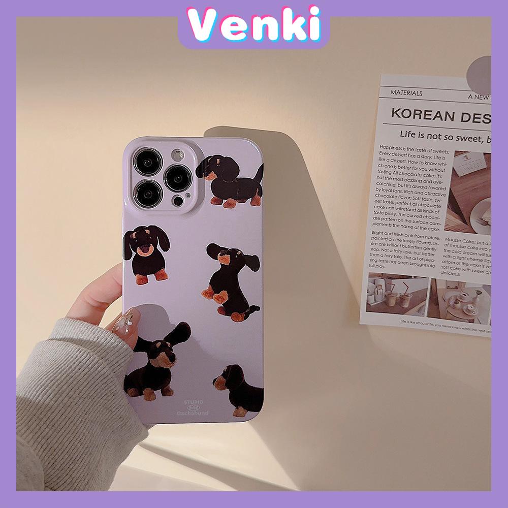 Venki - For iPhone 11 iPhone Case Cream Glossy Soft Case TPU Shockproof Camera Cover Protection Bear Bunny Compatible with iPhone 14 13 Pro max 12 Pro Max xr xs max 7Plus 8Plus