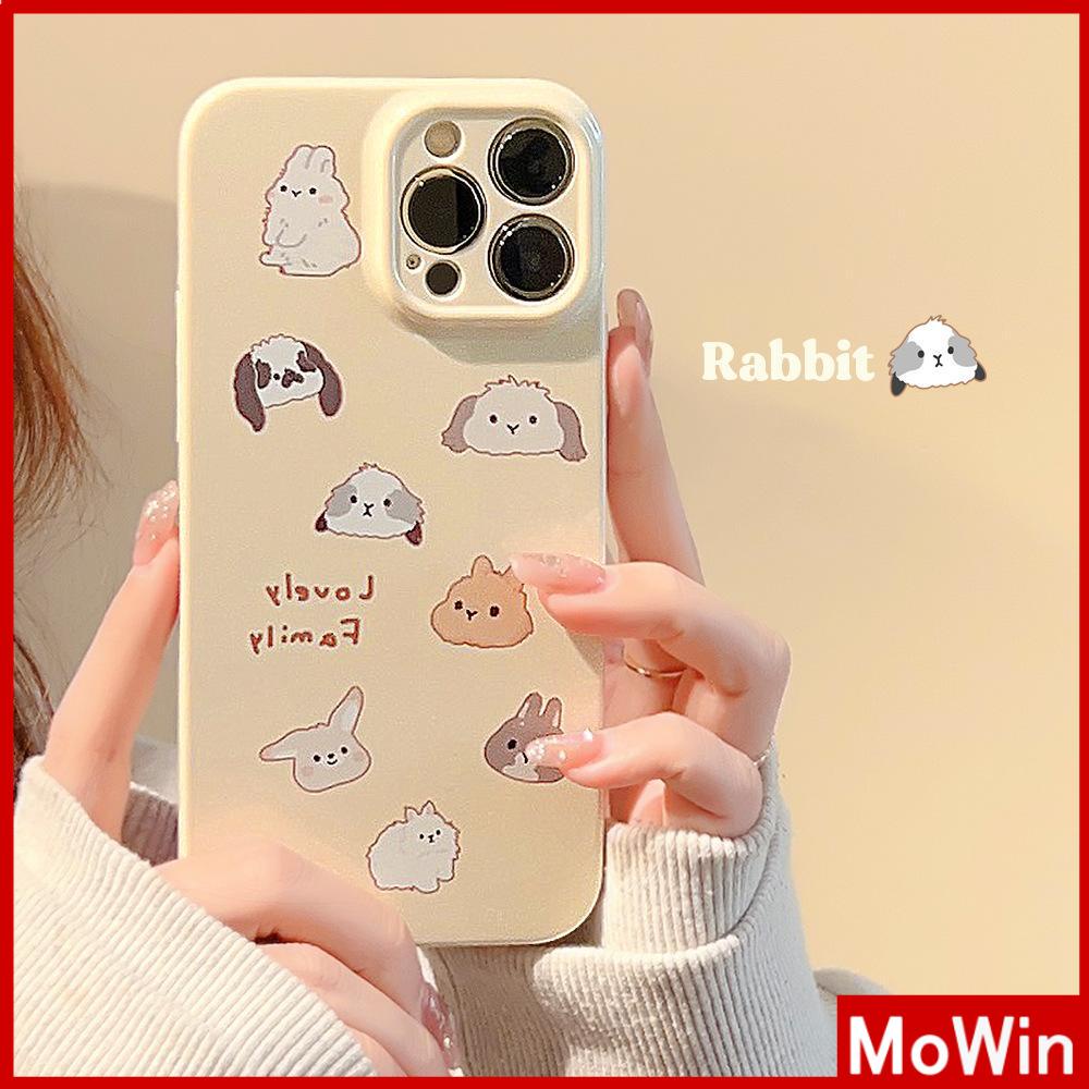 For iPhone 14 Pro Max iPhone Case Cream Glossy Soft Case TPU Shockproof Camera Cover Protection Cute Animals Compatible with iPhone 13 Pro max 12 Pro Max 11 xr xs max 7Plus 8Plus