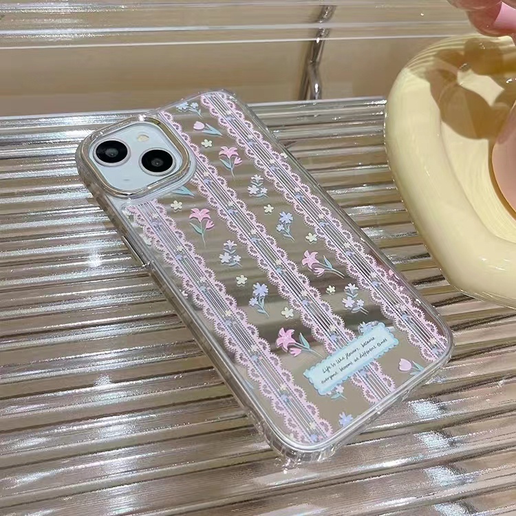 Cocok Untuk Iphone14 Pro Max iPhone Phone Case Cermin Casing Ponsel Kuat Kamera Perlindungan Tahan Guncangan Kompatibel Dengan Iphone13 13pro 13prm iPhone 11 7Plus 8Plus Xr XS 12 Pro Max Phone Case