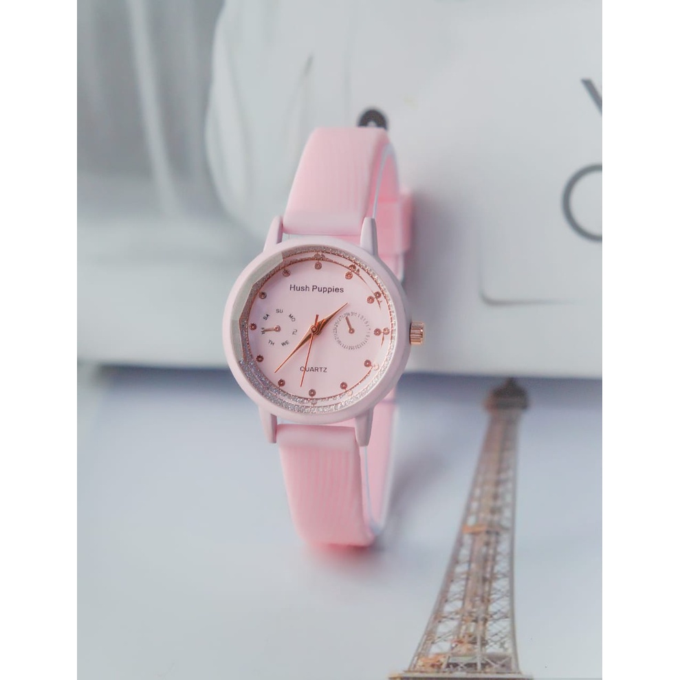 BAJ Jam Tangan Quartz Strap PU Analog Casual Gaya Retro Wanita &amp; Pria Ulzzang Watch Korean Fashion RM078