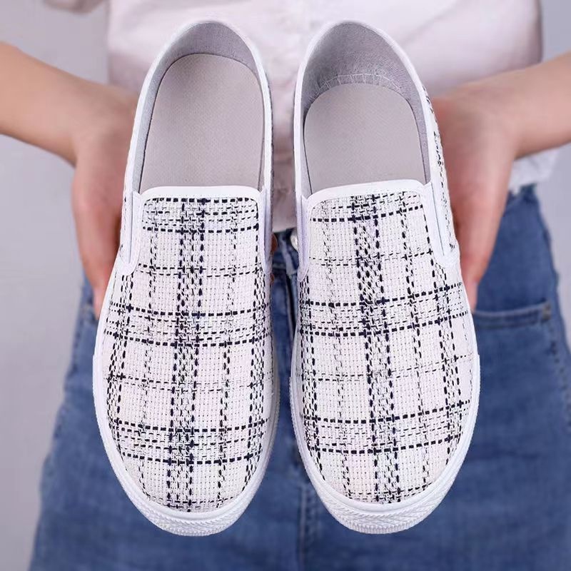 𝐄𝐁𝐒 ✅ COD SEP026 (Tanpa Kotak) Sepatu Sneakers Wanita Hitam Putih Kasual Model Korea Fashion Casual Sport Olahraga Import COD