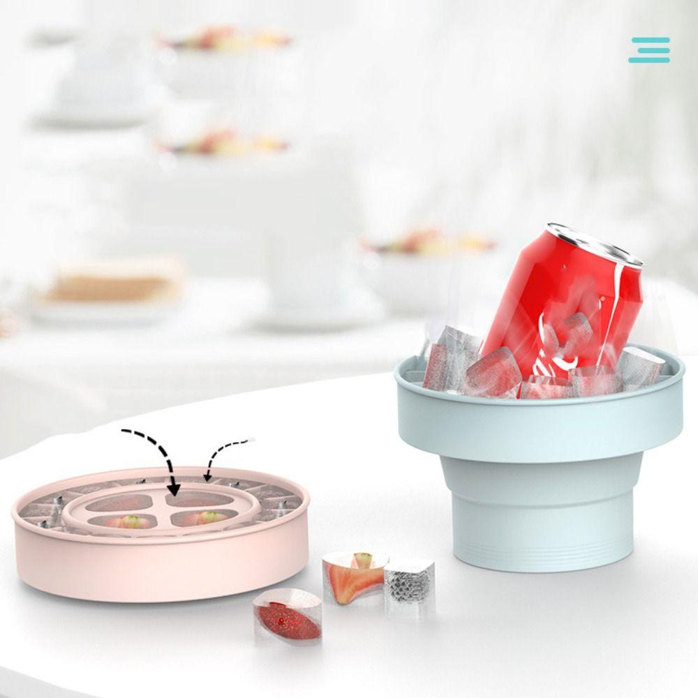 TOP Ice Bucket New Ice Boll Maker Silikon Es Batu Nampan