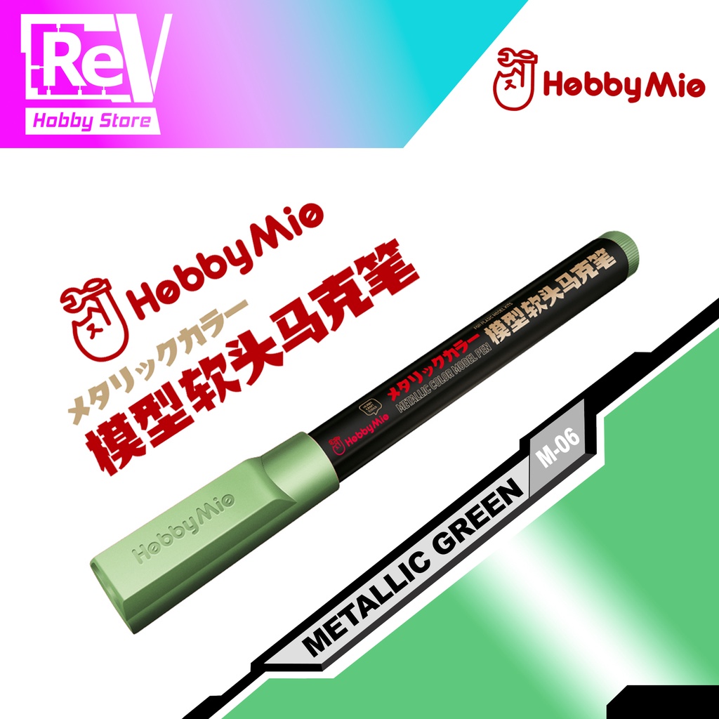 HOBBY MIO METALLIC MARKER METALLIC GREEN M06