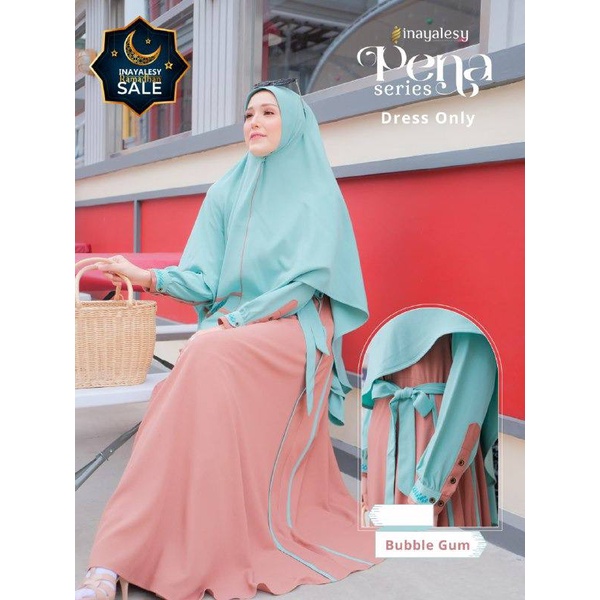 Gamis Dewasa Pena Dress only By inayalesy