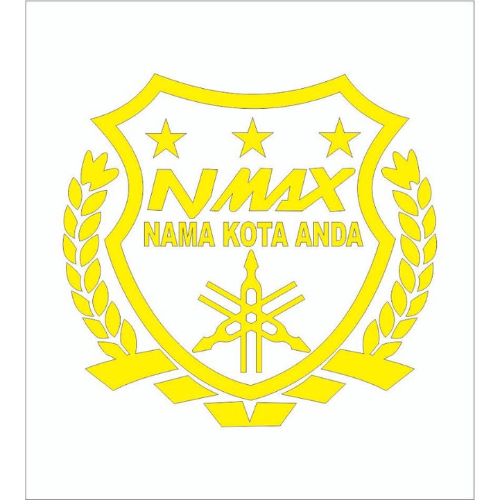 stiker cuting visor nmax