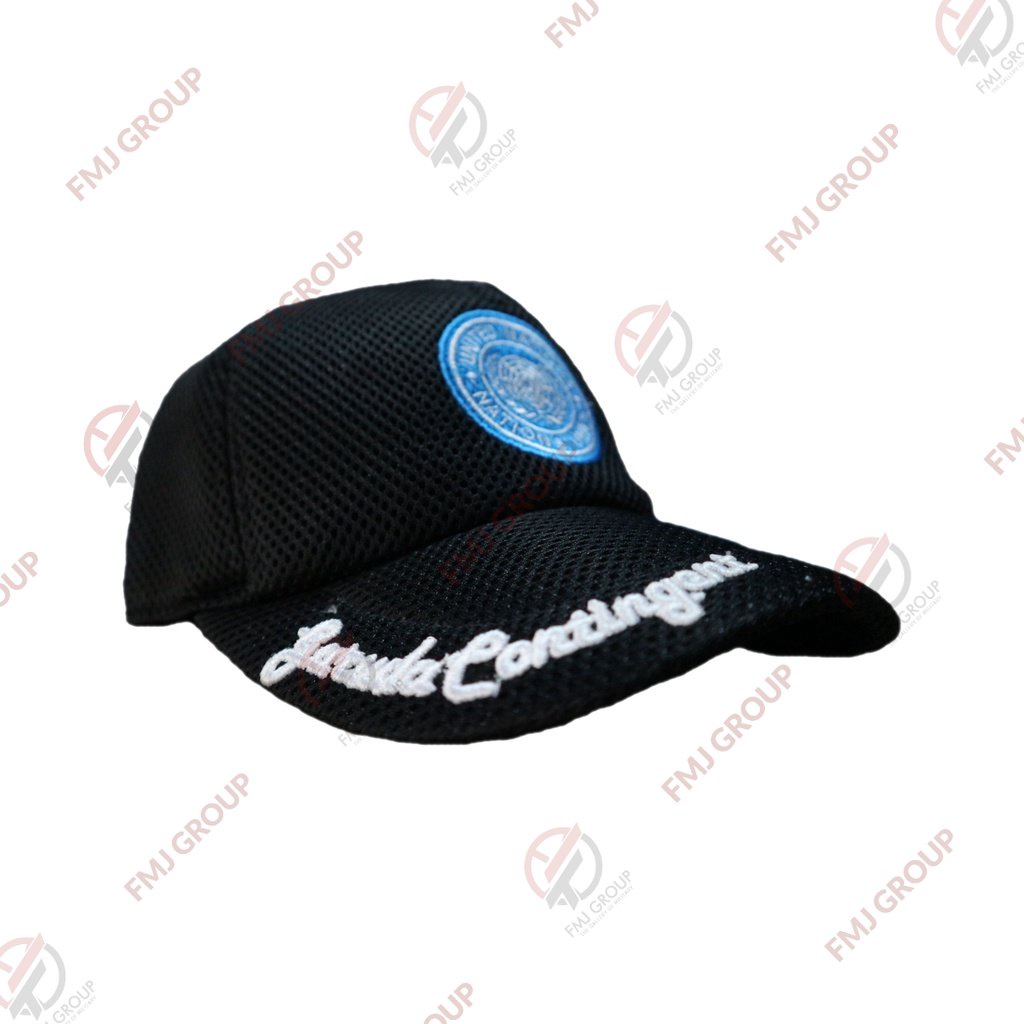 Topi Doublemesh PBB UN Topi Unifil Garuda Contingent United Nation Baseball Hat Mesh