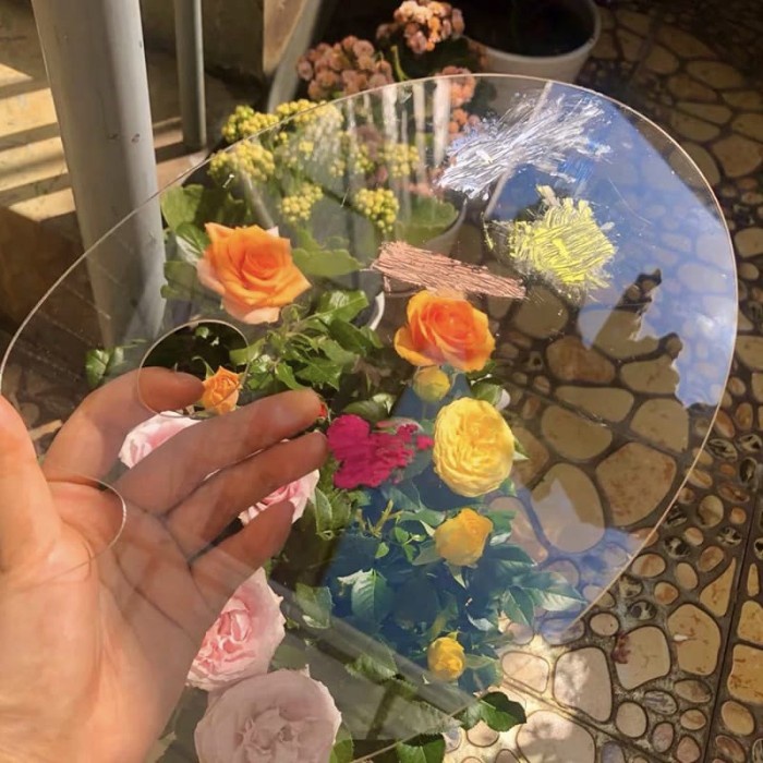 

PALLETE ACRYLIC / PALET LUKIS AKRILIK / MIXING PALET / PALET MELUKIS