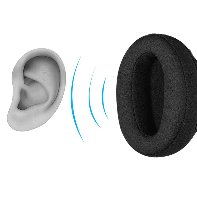 Bt Soft Ear Pads Cushion Untuk WH-CH700N Headset EarPads Kain Mesh/Protein/Es Sutra