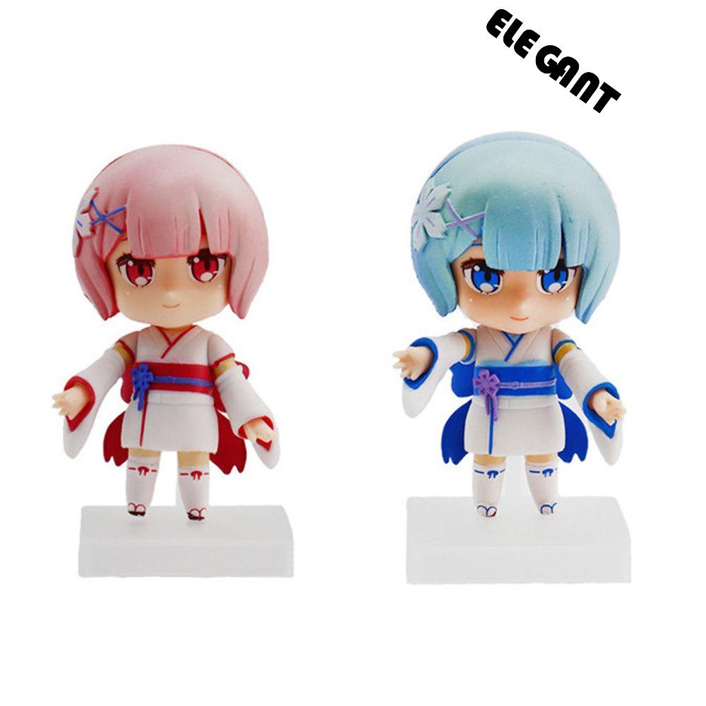 [Elegan] Re: Life In A Different World From Zero Exquisite PVC 9.5CM Q Version Figure Model Patung PVC Masa Kecil