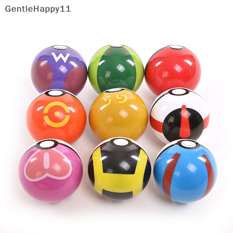 Gentlehappy 1x Action Anime Figure Balls Untuk Pokemon Plastik Super Ball Mainan Anak Hadiah id