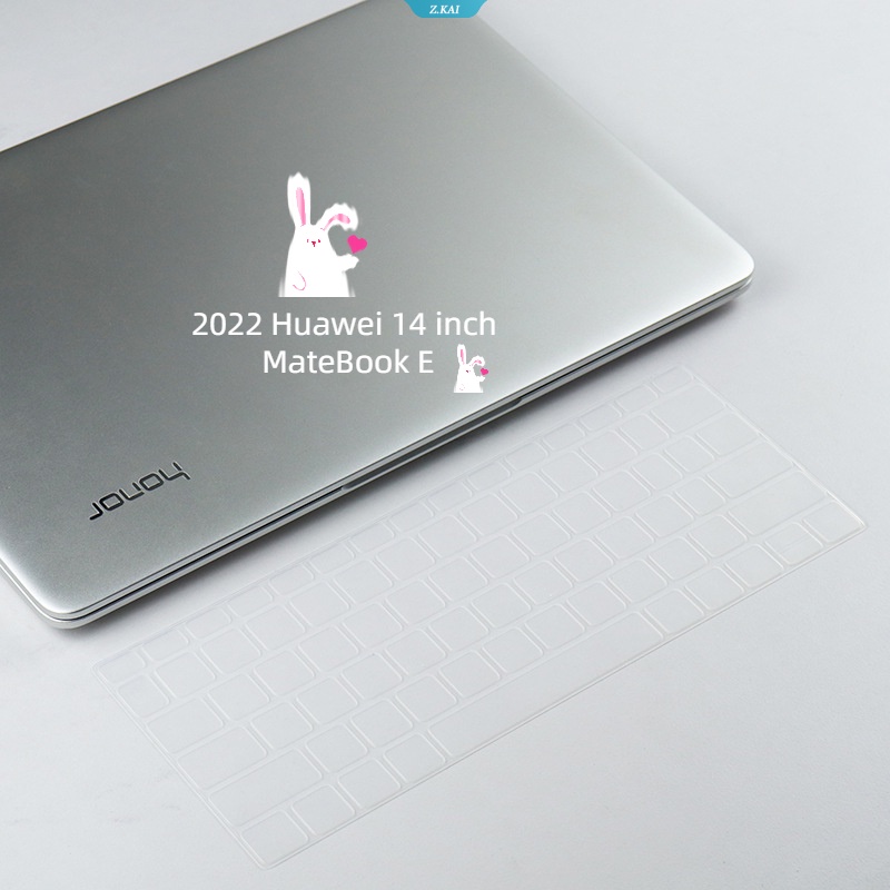 Lengan Keyboard Laptop Bisa Dilepas Bisa Dicuci Untuk 2022 Huawei 14inch MateBook E Keyboard Silikon Pelindung Kulit Tahan Debu Film [ZK]