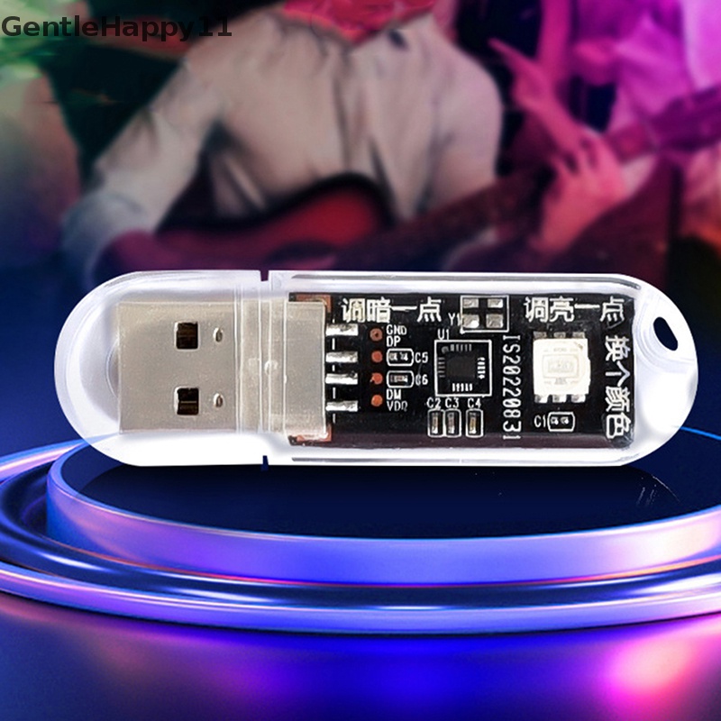 Gentlehappy Lampu Suara Pintar USB Voice Night Light AI Voice Light Artificial Intelligence id