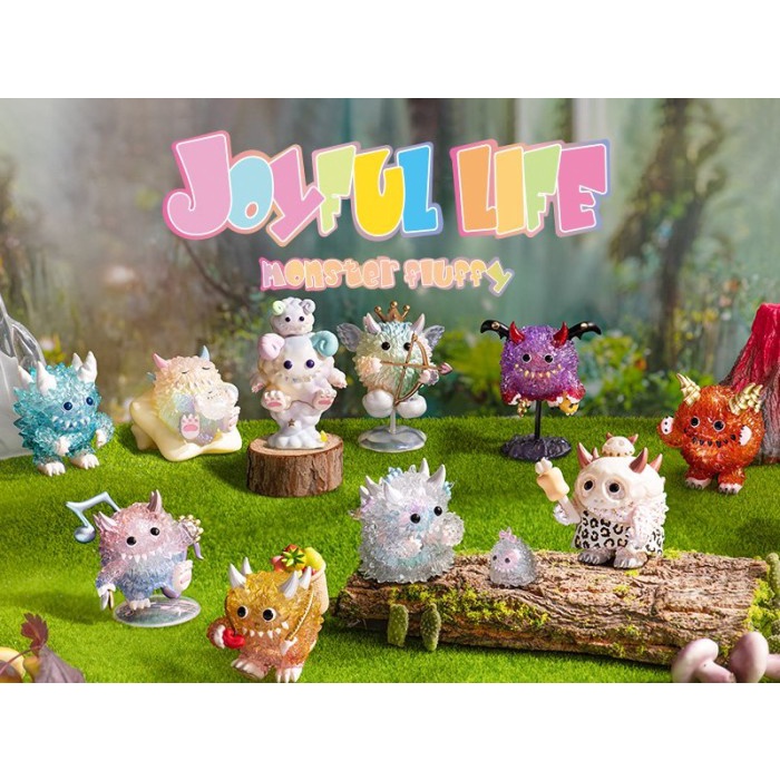 Pop Mart x Instinctoy Monster Fluffy Joyful Life Confirmed You Choose