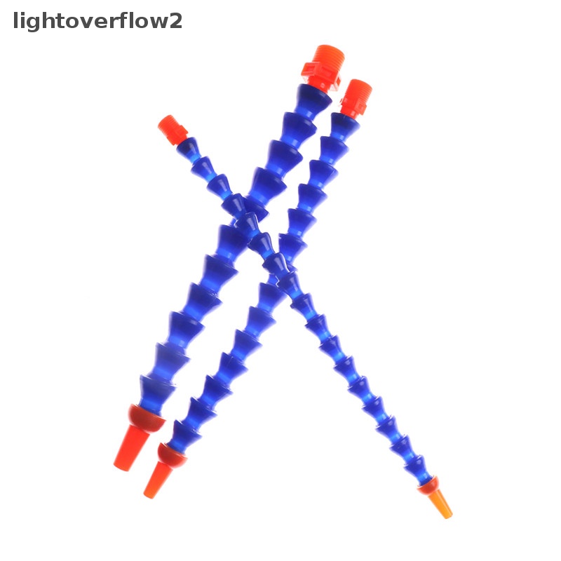 [lightoverflow2] Selang Pipa Flexible1Per4 &quot;3Per8&quot; 1per4 &quot;Air Oil Coolant Bulat Nozzle Tanpa Saklar [ID]