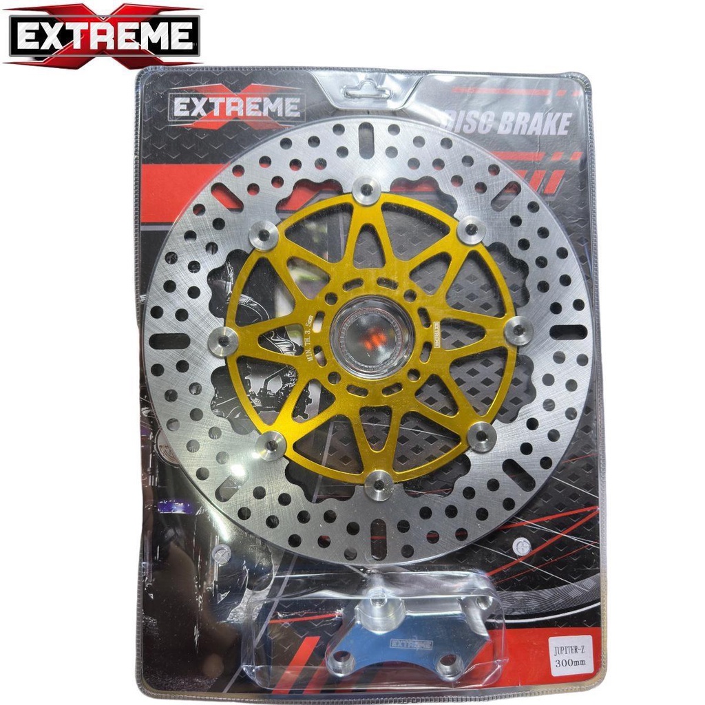 Piringan Depan Extreme Disc Brake Floating Full Cnc Model Psm Motor Jupiter Z Ukuran 300mm KING DIAMOND