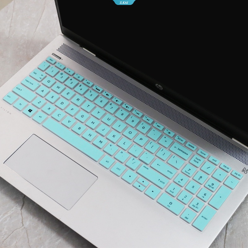 Casing Keyboard Laptop TPU Silikon Cover Anti Air Untuk HP 15.6inch 15s-dy0002TX CS1006TX Pelindung Kulit Keyboard Komputer Film [ZK]