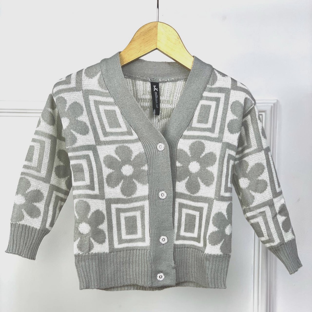 Promo Cardigan Rajut Baju Anak Perempuan SAKURA KIDS CARDY | Atasan Rajut anak Usia 2 - 6 Tahun