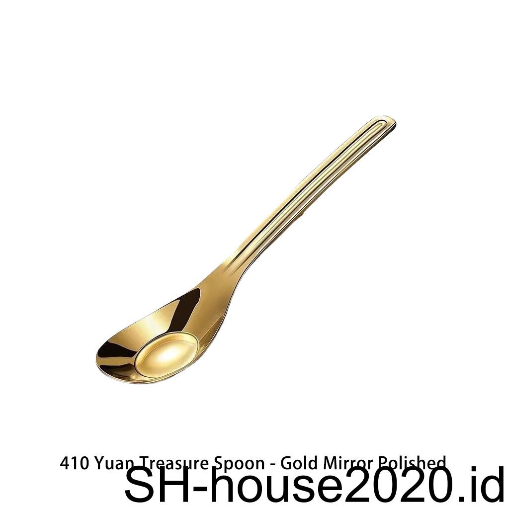 Stainless Steel Sendok Makan Bayi Cermin Dipoles Reusable Washable Replacement Halus Nonslip Handle Home Scoop Tool