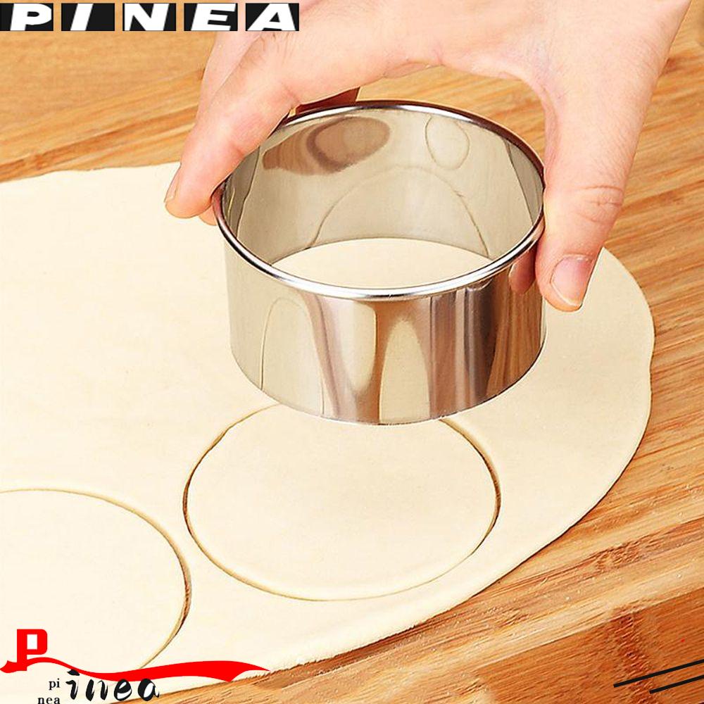 Nanas 3 Pcs Cetakan Pangsit Bulat Lingkaran Pastry Membuat Alat Baking Dough Slicer