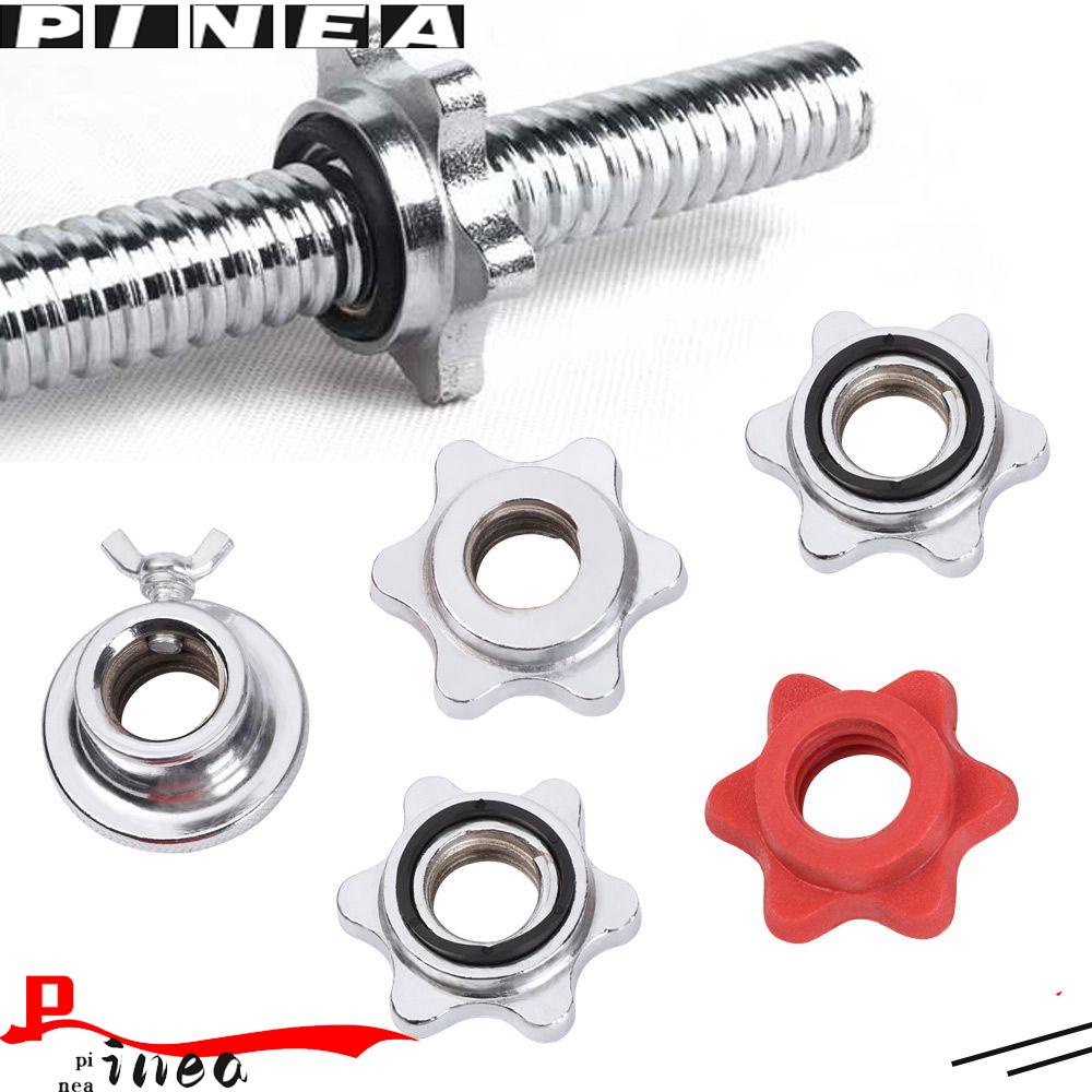 Klip Bar Barbel Nanas Baja Lapis Chrome Spring Olympic Spin Lock Screw