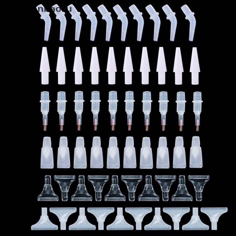 [tiantianbaofu] 5d Berlian Paing Titik Pengganti Bor Pulpen Tip Kepala DIY Aksesoris Alat Butik