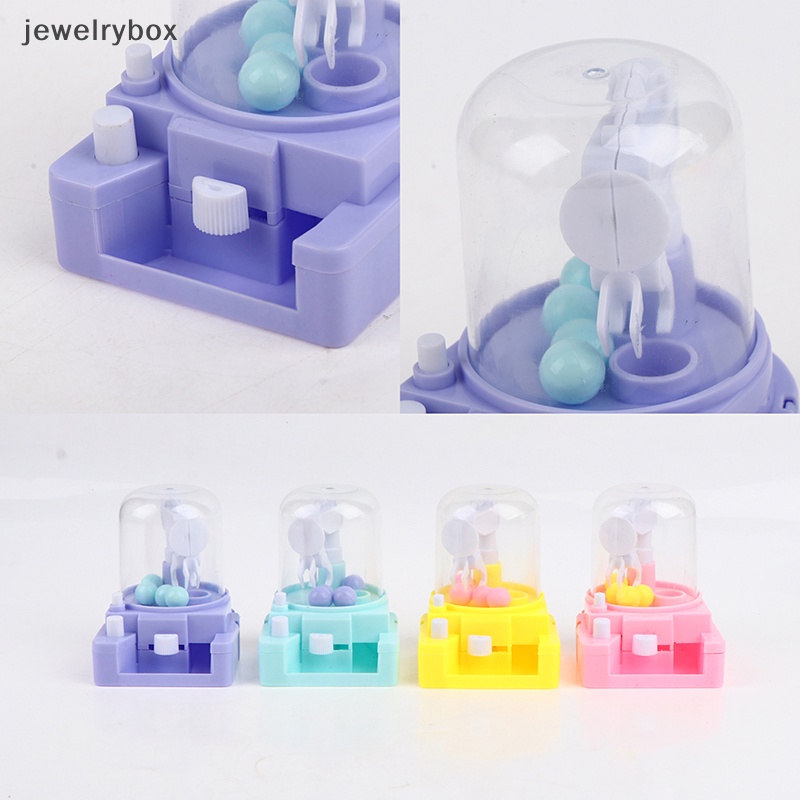 [jewelrybox] Mesin Cakar Mini Boneka Bola Penangkap Desktop Mainan Interaktif Anak Boneka Klip Butik