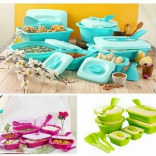 Prasmanan Set Aquamarine Set Wadah Saji 01