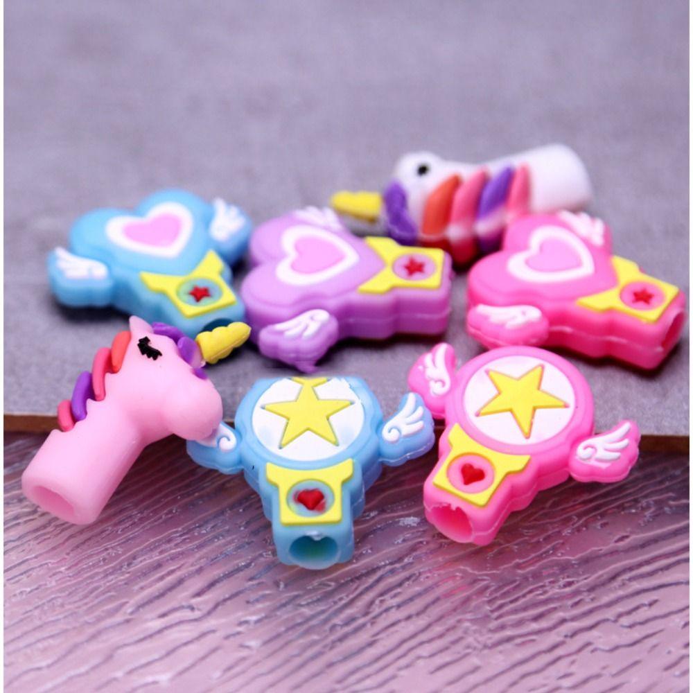 AUGUSTINA Agustinina Silikon Pelindung Case Bintang Lucu Kartun Pony Silicone Sleeve