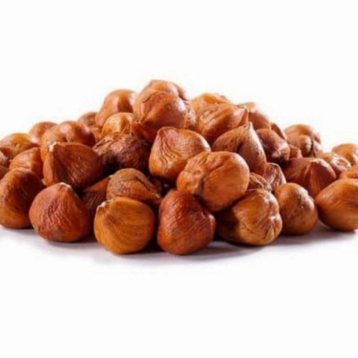 kacang hazelnut 100 gram natural/hazelnut raw mentah FM