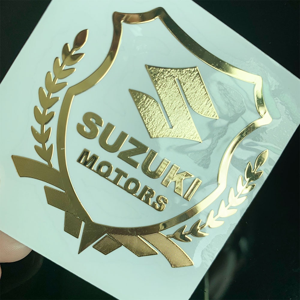 Stiker Motor Suzuki Bahan Nikel Fender Deca Fuel tank Modifikasi Dekorasi Untuk Suzuki GSXR GSX R600 750 1000