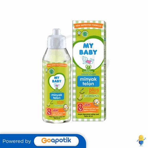 My Baby Telon Plus Eucalyptus 8 Jam Botol 57 Ml