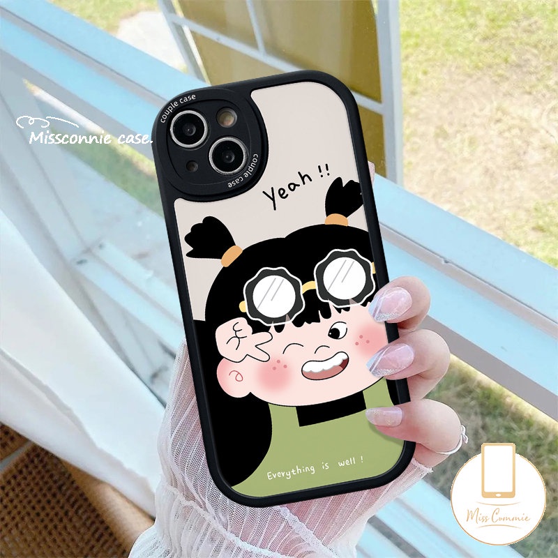 Case Pasangan Lucu Untuk Realme C55 C30 C31 C53 C35 C21Y C12 C15 C11 C25S8 10 Pro+9i 5 8i 6i 6 8Pro 6s 5i 7i C25Y C20 C21 GT C3 C20A C1 C2 C17 Kartun Lucu Chubby Boy Soft Case Cewek