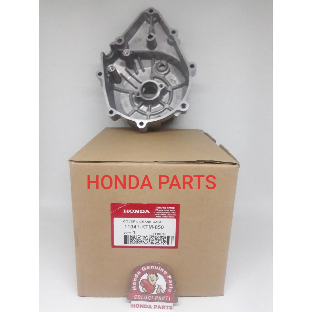 COVER MAGNET CRANKCASE KIRI COVER L CRANKCASE KARISMA KIRANA SUPRA-X 125 11341-KTM-850 ORIGINAL AHM