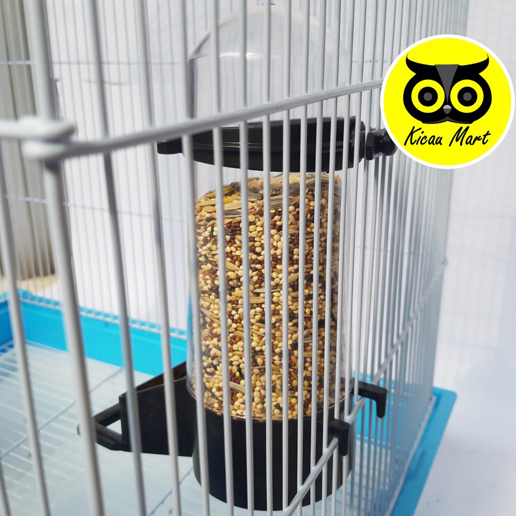 DISPENSER GALON CEPUK TABUNG SEMPATI KEPALA LEBAR WADAH TEMPAT MAKAN PAKAN MINUM BURUNG HAMSTER DSKB