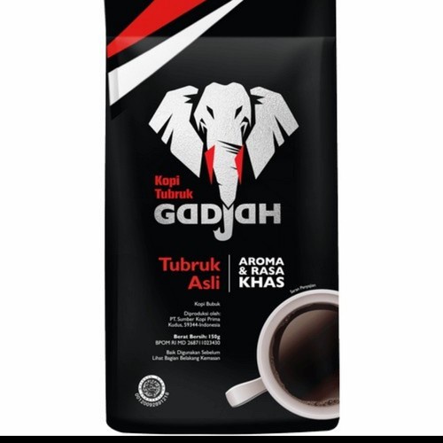 

Kopi Gadjah Tubruk Asli Pouch 138 gram / Kopi tubruk asli