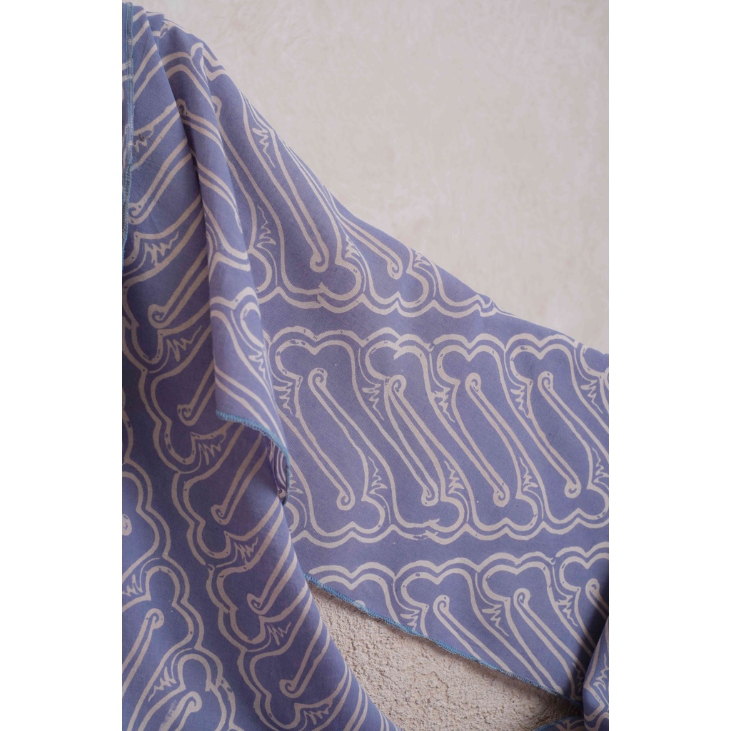 RATU - Scarf Batik TCGR Parang 2 Grey