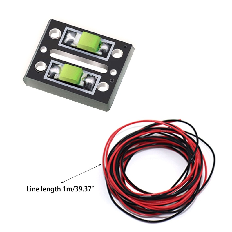 Cre Untuk VORON 0.2 Hotend Nozzle LED Light Strip Lamp Beads Extruder 3D Printer Hotend Nozzle Lighting Pengganti 5V